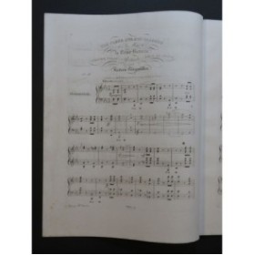 BURGMÜLLER Frédéric Une Fleur sur son Passage Piano ca1845