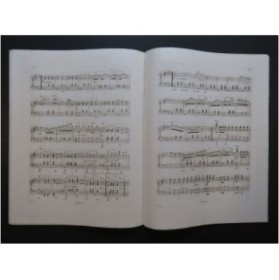 BURGMÜLLER Frédéric Une Fleur sur son Passage Piano ca1845