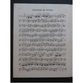 GARIBOLDI Giuseppe Le Décameron No 10 Flûte solo ca1858