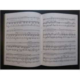 DAMASE Jean-Michel Une Lettre de Charles Baudelaire Chant Piano 1965