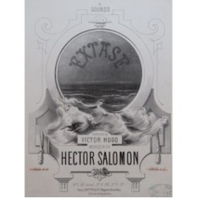 SALOMON Hector Extase Chant Piano Orgue ca1850