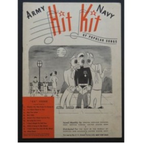 Army Navy Hit Kit of Popular Songs Chant Piano 1945