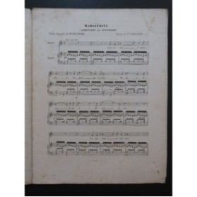 SCHUBERT Franz Marguerite Chant Piano ca1835