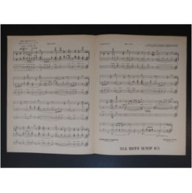 HENMAN Geoffrey Un jour sans toi Chant Piano 1946