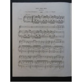 MASINI F. Rien pour rien Chant Piano ca1844