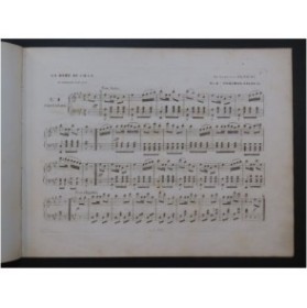 BOHLMAN SAUZEAU Henri La Dame de Coeur Piano ca1847