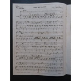 SCHUBERT Franz Éloge des Larmes Chant Piano ca1840