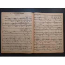 MILANO Nicolino A Andorinha Chant Piano 1920