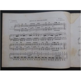 BOLHMAN SAUZEAU Henri L'Enfer Piano ca1845