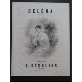 DESBLINS A. Héléna Piano ca1840