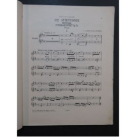 TSCHAÏKOWSKY P. I. Symphonie No 6 Piano 4 mains ca1900
