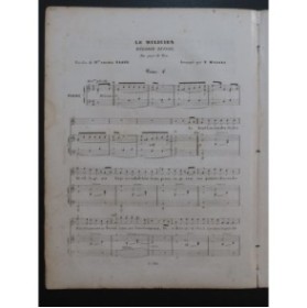 Masini F. Le Milicien Chant Piano ca1840