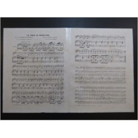 ARNAUD Étienne Le coeur de Madeleine Nanteuil Chant Piano ca1850