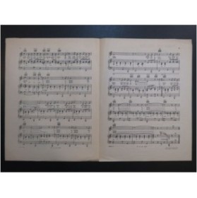 RUIZ Gabriel Amor Amor Chant Piano 1945