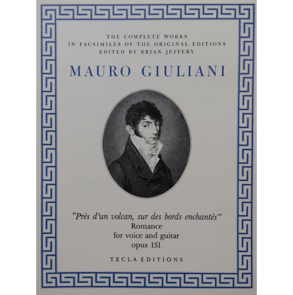 GIULIANI Mauro Près d'un Volcan Chant Guitare 1986