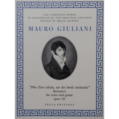 GIULIANI Mauro Près d'un Volcan Chant Guitare 1986