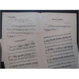 LUTGEN H. J. Mélodies Pergolèse Martini Violoncelle Piano ou Orgue ca1900