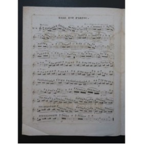 GARIBOLDI Giuseppe Le Décameron No 5 Flûte solo ca1858