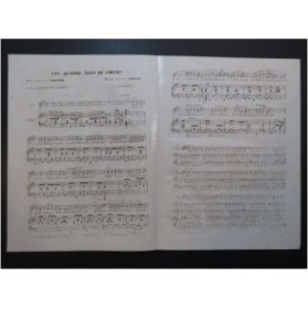 ARNAUD Étienne Les quatre âges du coeur Nanteuil Chant Piano ca1850