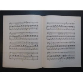 POUGET Léo En passant Chant Piano ca1898