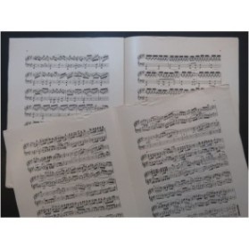 DE VILBAC Renaud Adagio Symphonie Mendelssohn Harmonium Piano ca1880