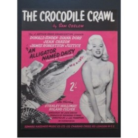 COSLOW Sam The Crocodile Crawl Chant Piano 1955