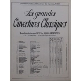 MOZART W. A. La Jardinière de l'Amour Ouverture Orchestre 1929