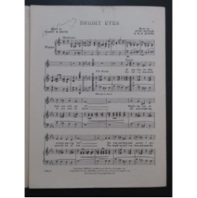 MOTZAN Otto JEROME M. K. Bright Eyes Chant Piano 1920