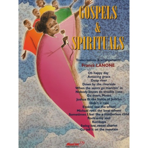 Gospels Spirituals 16 pièces Chant Piano Guitare 1999