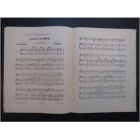 BEMBERG H. L'enfant de Bohême Chant Piano 1887