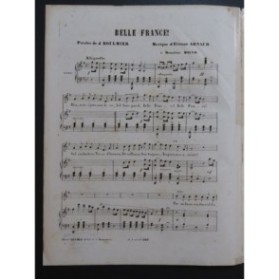 ARNAUD Étienne Belle France Chant Piano ca1858