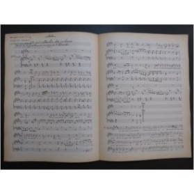 DOURLEN Victor Je sais attacher des rubans Manuscrit Chant Piano 1917