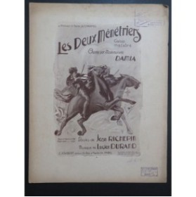 DURAND Lucien Les deux Ménétriers Chant Piano ca1896