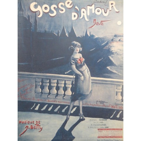 BETTY J. Gosse d'amour Piano 1921