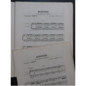 LORET Charles Berceuse Piano Orgue ca1868
