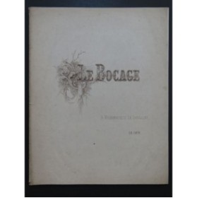 LHER Ch. Le Bocage Caprice Musicale Piano ca1860