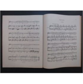 DEBUSSY Claude Ariettes oubliées Chant Piano ca1926