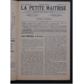 La Petite Maîtrise No 165 Le Bègue Pachelbel Létang Collin Orgue 1927