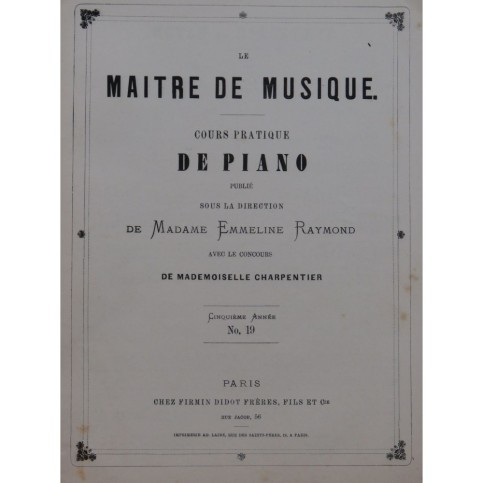 HAYDN Joseph Symphonie Militaire Piano 4 mains 1874