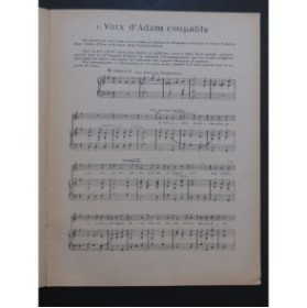 HAMEL R. Noëls Anciens Chant Orgue ou Harmonium 1930
