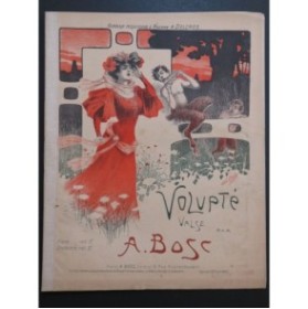 BOSC A. Volupté Piano 1903