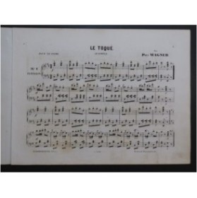 WAGNER Paul Le Toqué Piano ca1860