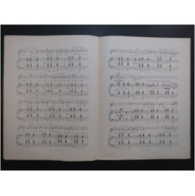 HOLMÈS Augusta Sérénade Printanière Chant Piano ca1884