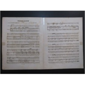 ADAM Adolphe Toujours Chanter Chant Piano ca1840