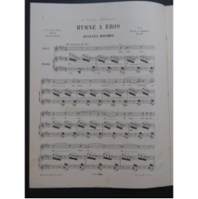 HOLMÈS Augusta Hymne à Eros Chant Piano