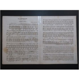 BÉRAT Frédéric Le Postillon Chant Piano ca1840