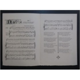 Noël No 1 O Créateur Chant Piano ou Orgue ca1900