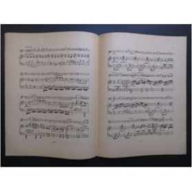 CRIBEILLET L. Mélodie Violon Piano 1922