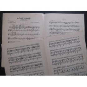 HEYKENS Jonny Sérénade Violon Piano 1920