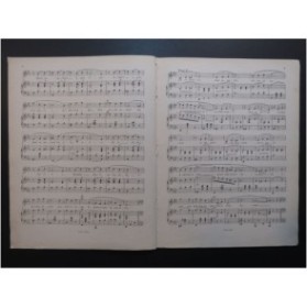 BERGER Rodolphe L’œillet rouge Chant Piano 1901